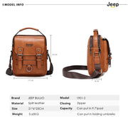 "JEEP BULUO Multi-function Business Handbag"