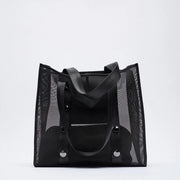 Designer Mesh Tote Women Handbag Fashion